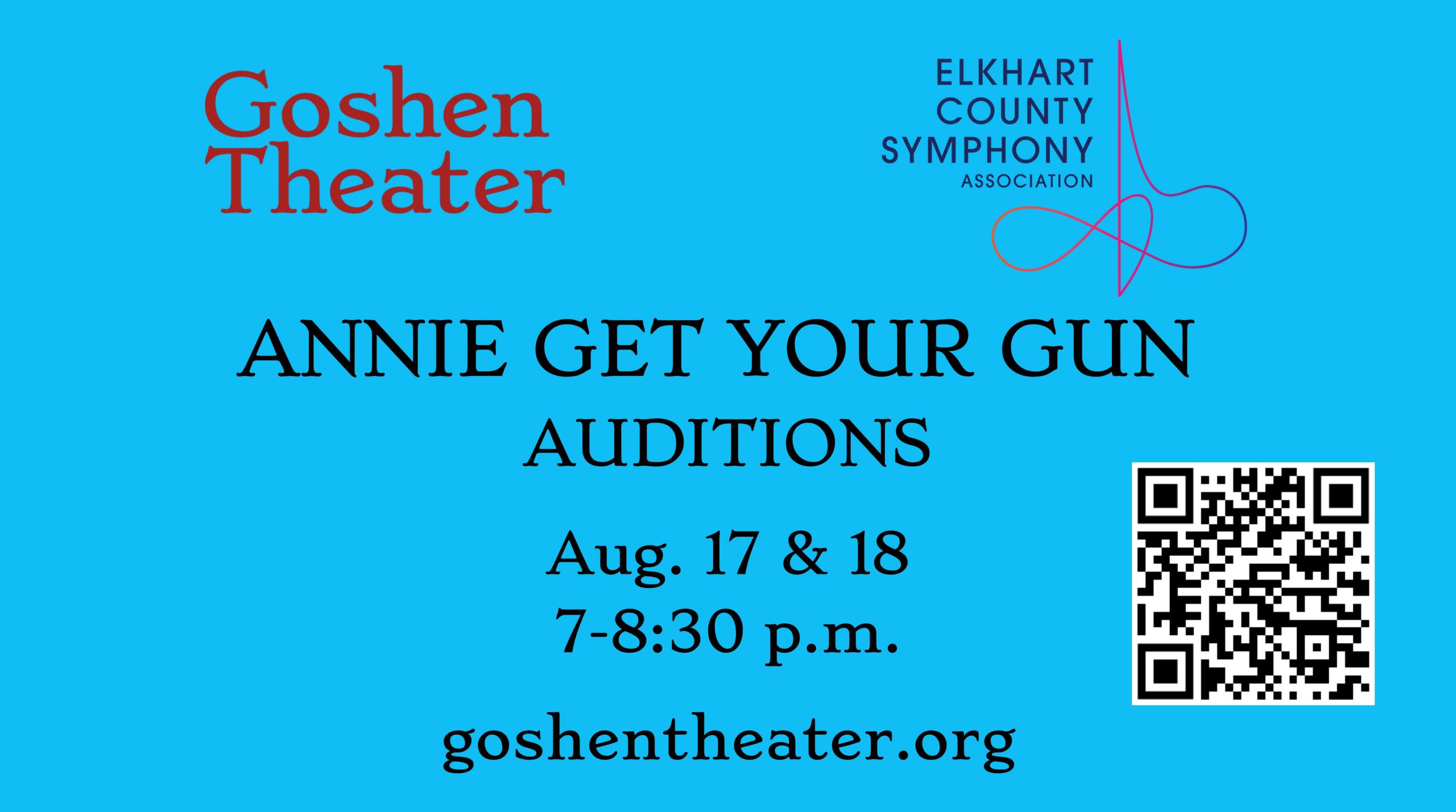 Annie Get Your Gun Auditions