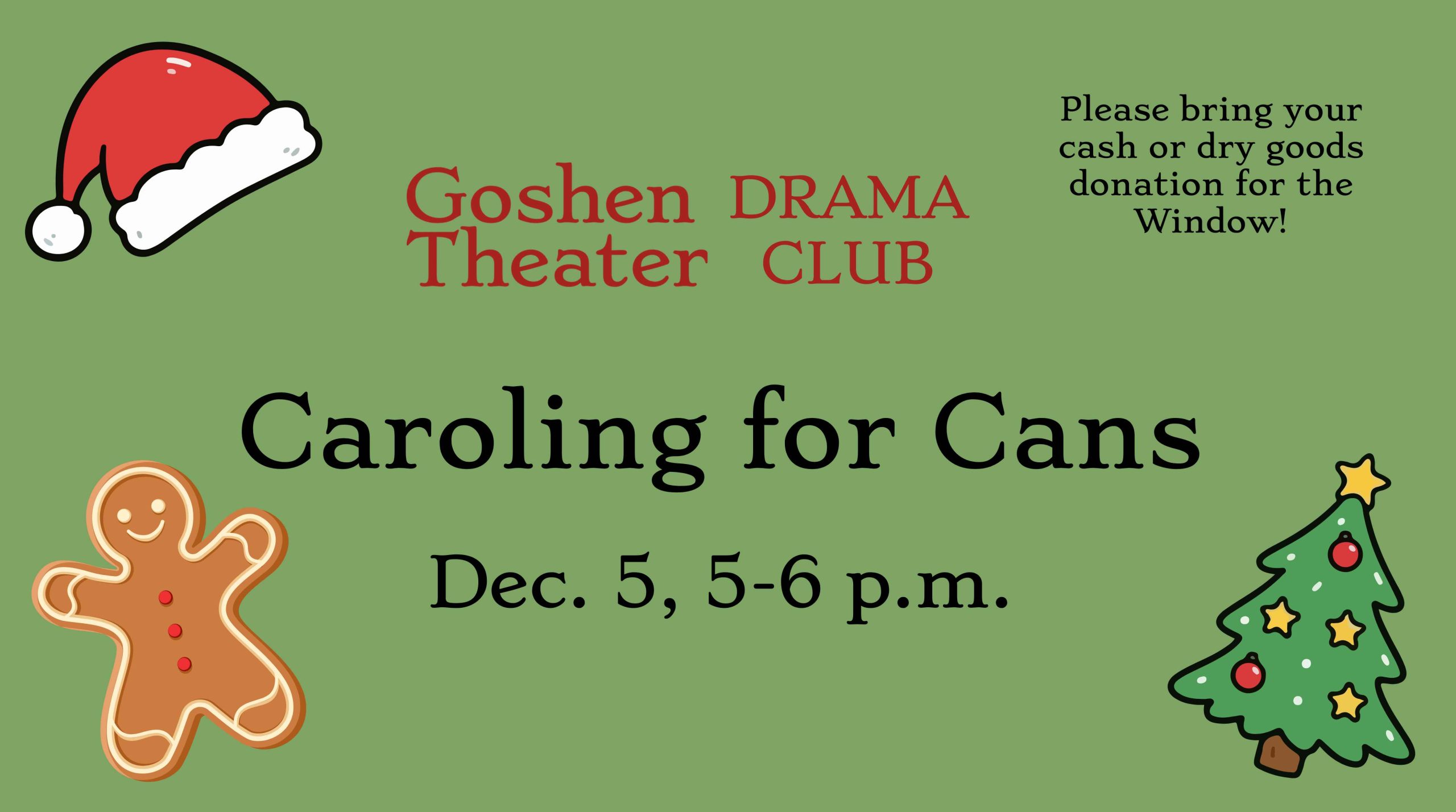 Caroling for Cans